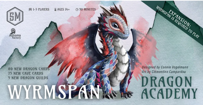 Wyrmspan Dragon Academy Expansion